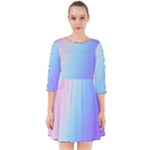 Pastel Rainbow, Color Smock Dress