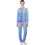 Pastel Rainbow, Color Casual Jacket and Pants Set