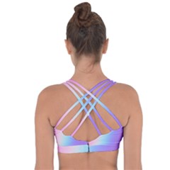 Cross String Back Sports Bra 