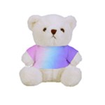 Pastel Rainbow, Color Full Print Tee for Cuddly Teddy Bear