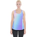 Pastel Rainbow, Color Piece Up Tank Top