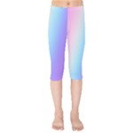 Pastel Rainbow, Color Kids  Capri Leggings 