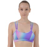 Pastel Rainbow, Color Line Them Up Sports Bra