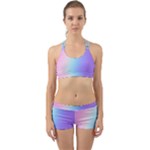 Pastel Rainbow, Color Back Web Gym Set