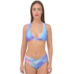 Pastel Rainbow, Color Double Strap Halter Bikini Set