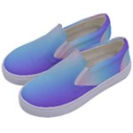 Pastel Rainbow, Color Kids  Canvas Slip Ons