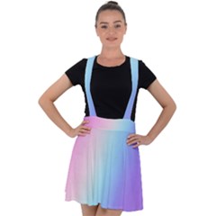 Velvet Suspender Skater Skirt 