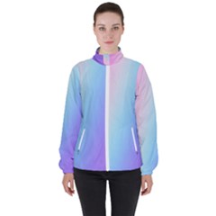 Women s High Neck Windbreaker 