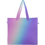 Pastel Rainbow, Color Canvas Travel Bag