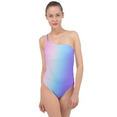 Classic One Shoulder Swimsuit 