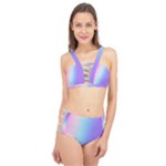 Pastel Rainbow, Color Cage Up Bikini Set