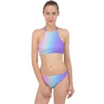 Pastel Rainbow, Color Halter Bikini Set