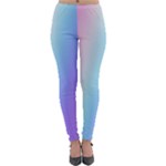 Pastel Rainbow, Color Lightweight Velour Leggings