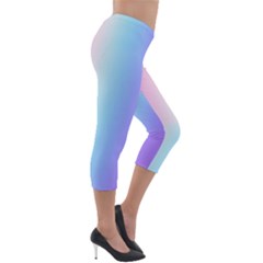 Lightweight Velour Capri Leggings  