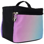 Pastel Rainbow, Color Make Up Travel Bag (Big)