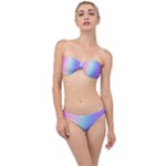 Pastel Rainbow, Color Classic Bandeau Bikini Set