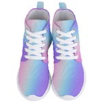 Pastel Rainbow, Color Women s Lightweight High Top Sneakers