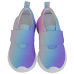 Pastel Rainbow, Color Kids  Velcro No Lace Shoes