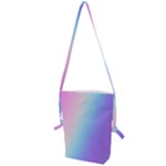 Pastel Rainbow, Color Folding Shoulder Bag