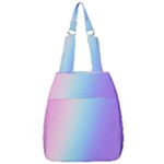 Pastel Rainbow, Color Center Zip Backpack