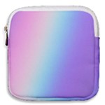 Pastel Rainbow, Color Mini Square Pouch