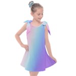 Pastel Rainbow, Color Kids  Tie Up Tunic Dress