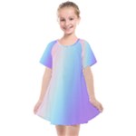 Pastel Rainbow, Color Kids  Smock Dress