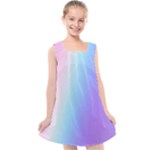 Pastel Rainbow, Color Kids  Cross Back Dress