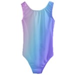 Pastel Rainbow, Color Kids  Cut-Out Back One Piece Swimsuit