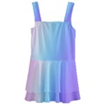 Pastel Rainbow, Color Kids  Layered Skirt Swimsuit