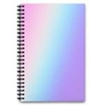 Pastel Rainbow, Color 5.5  x 8.5  Notebook