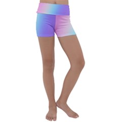 Kids  Lightweight Velour Yoga Shorts 