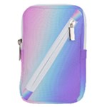 Pastel Rainbow, Color Belt Pouch Bag (Small)