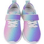 Pastel Rainbow, Color Kids  Velcro Strap Shoes