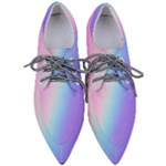 Pastel Rainbow, Color Pointed Oxford Shoes