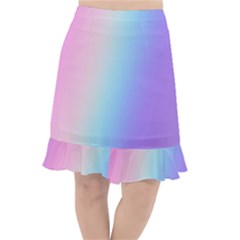 Fishtail Chiffon Skirt 