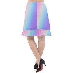 Fishtail Chiffon Skirt 