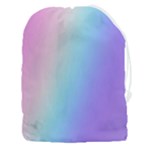 Pastel Rainbow, Color Drawstring Pouch (3XL)