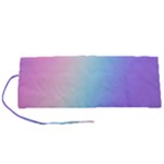 Pastel Rainbow, Color Roll Up Canvas Pencil Holder (S)