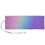 Pastel Rainbow, Color Roll Up Canvas Pencil Holder (M)