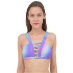 Pastel Rainbow, Color Cage Up Bikini Top