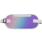 Pastel Rainbow, Color Rounded Waist Pouch