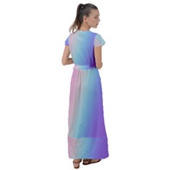 Flutter Sleeve Maxi Dress 