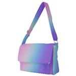 Pastel Rainbow, Color Full Print Messenger Bag (M)