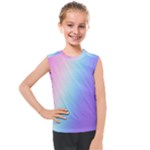 Pastel Rainbow, Color Kids  Mesh Tank Top