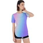 Pastel Rainbow, Color Perpetual Short Sleeve T-Shirt