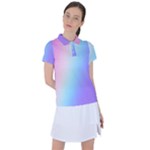 Pastel Rainbow, Color Women s Polo T-Shirt