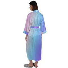 Maxi Satin Kimono 