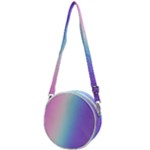 Pastel Rainbow, Color Crossbody Circle Bag