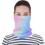 Pastel Rainbow, Color Face Seamless Bandana (Adult)